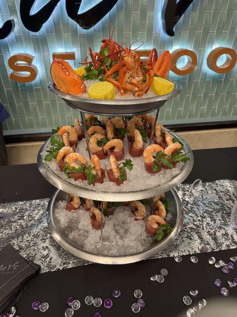 Seafood tower served at Taste of UTB