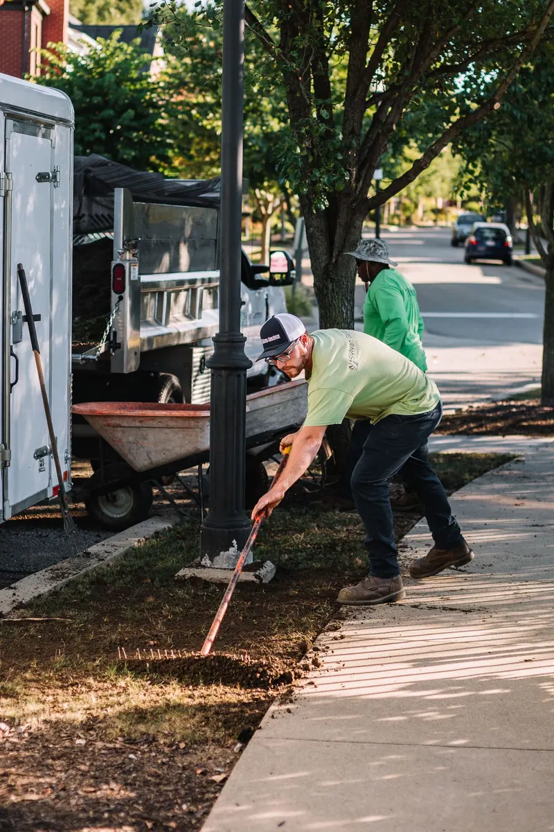 Sylvan Gardens maintenance crew