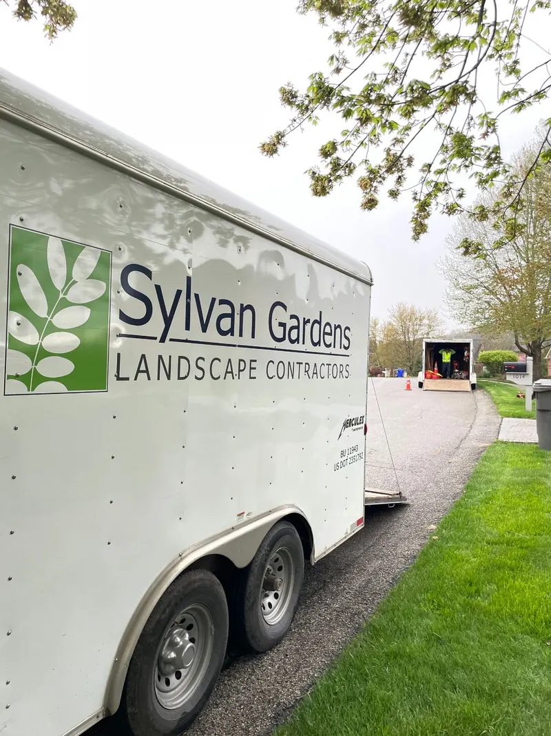 Sylvan Gardens branded truck